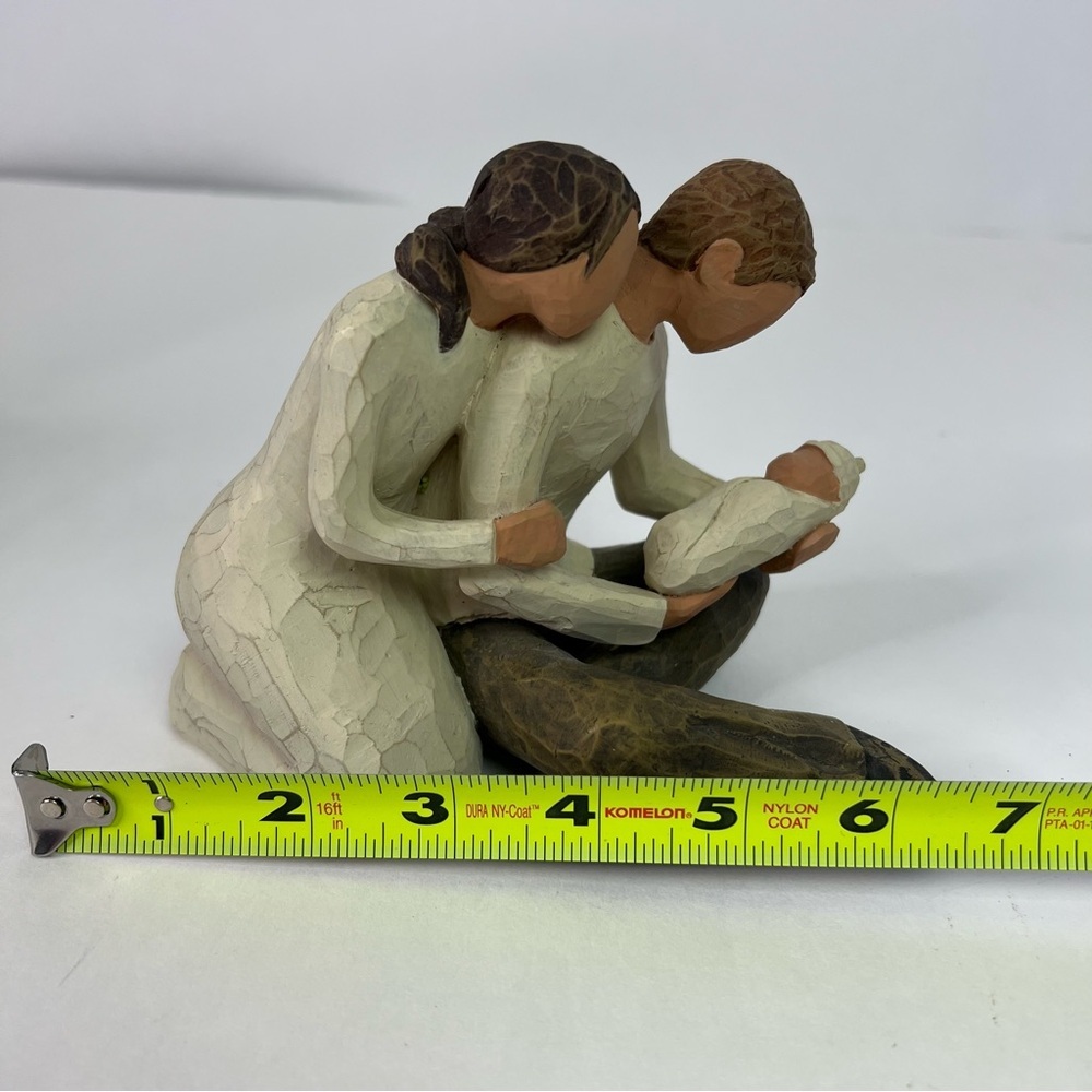 Vintage Willow Tree New Life Mother Father Baby 2000 Home Decor Figurine - Picture 7 of 8